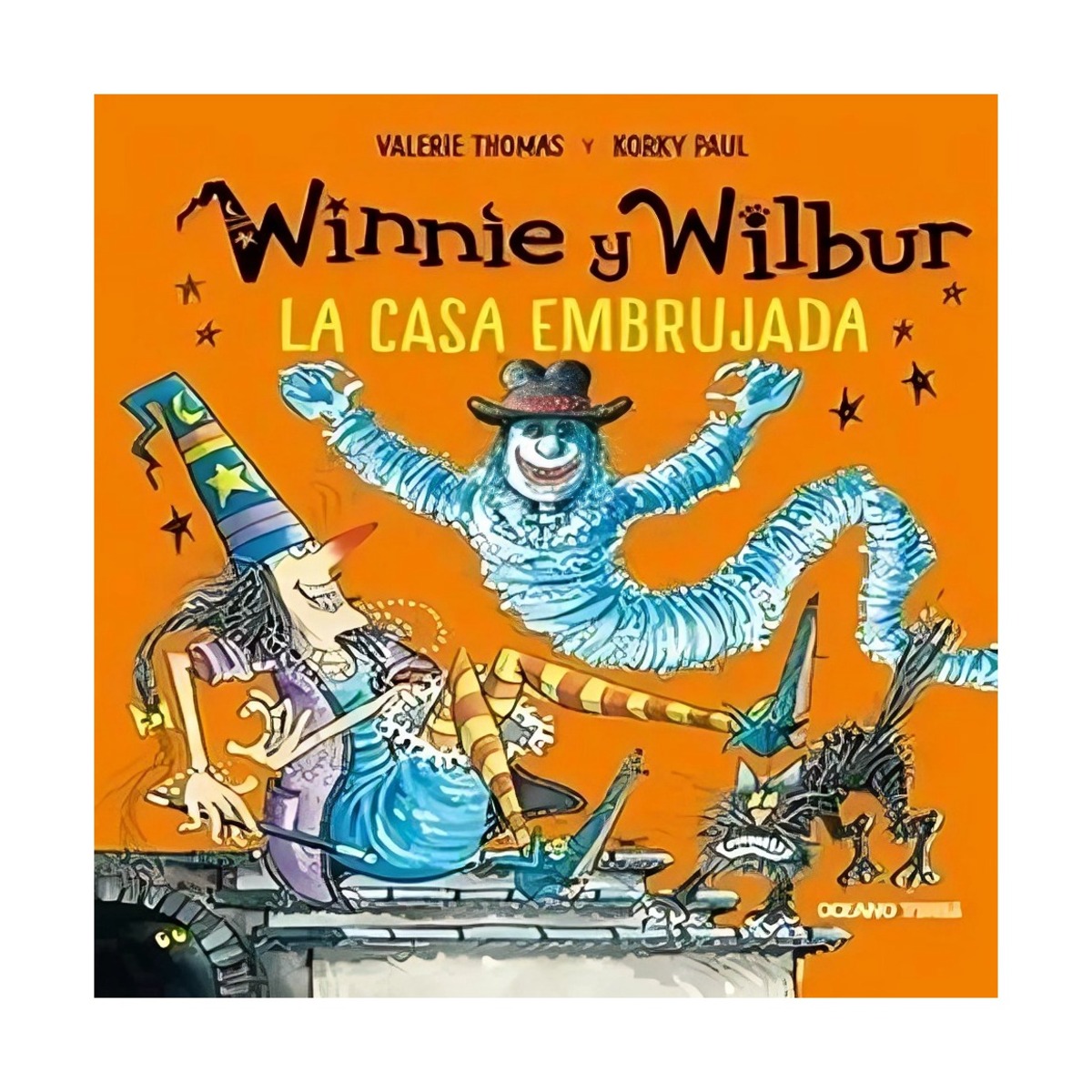 LIBRO WINNIE Y WILBUR LA CASA EMBRUJADA / VALERIE THOMAS / OCEANO TRAVESIA - 1