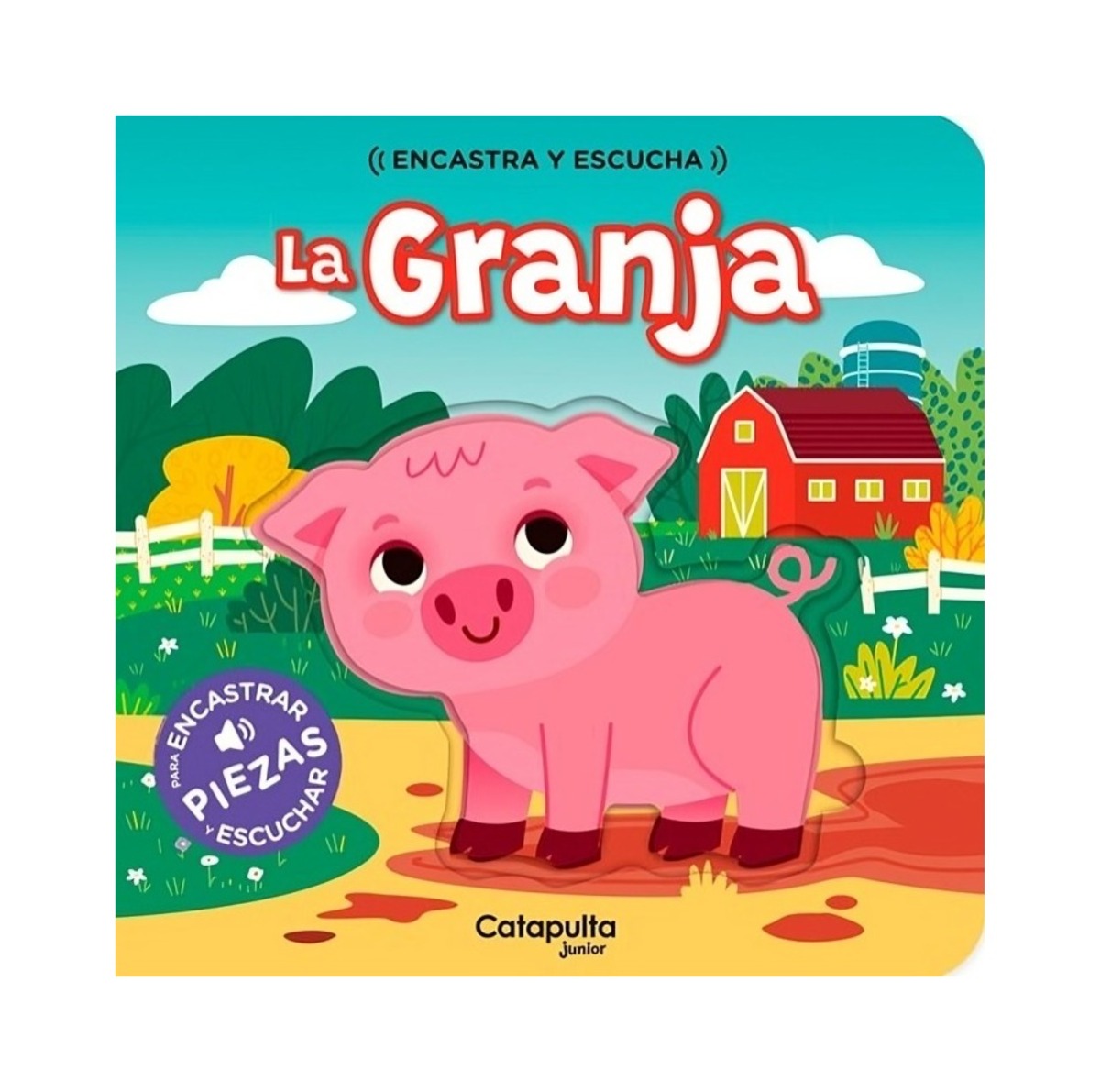 LIBRO ENCASTRA Y ESCUCHA: LA GRANJA / CATAPULTA EDITORES / CATAPULTA - 1