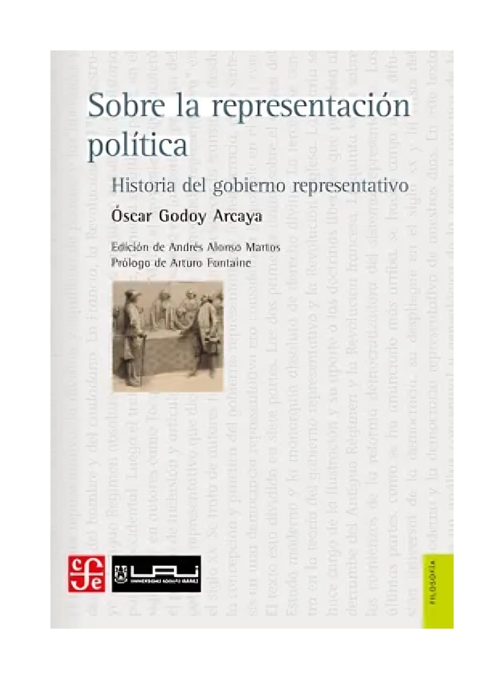 LIBRO SOBRE LA REPRESENTACION POLITICA. HISTORIA DEL GOBIERNO REPRESENTATIVO / - 1