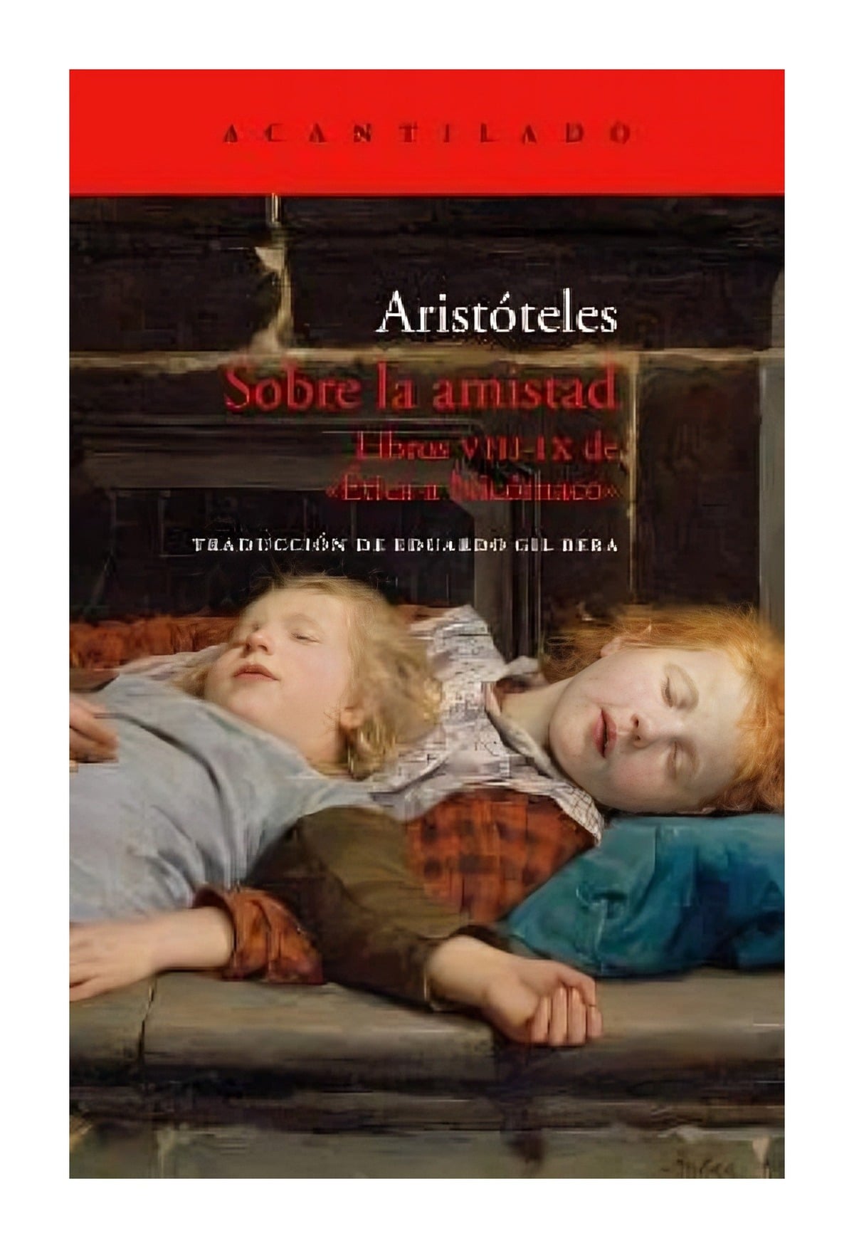 LIBRO SOBRE LA AMISTAD. LIBROS VIII -IX DE «ETICA A NICOMACO» / ARISTOTELES / A - 1