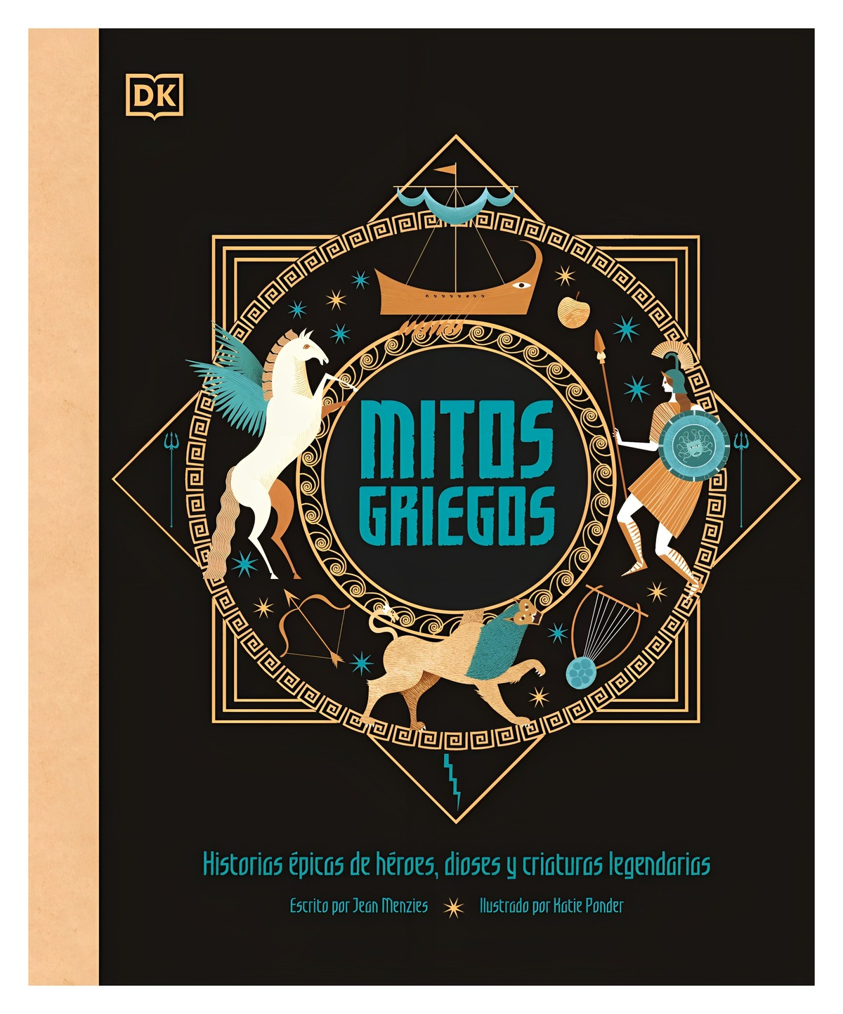LIBRO MITOS GRIEGOS / JEAN MENZIES / DK - 1