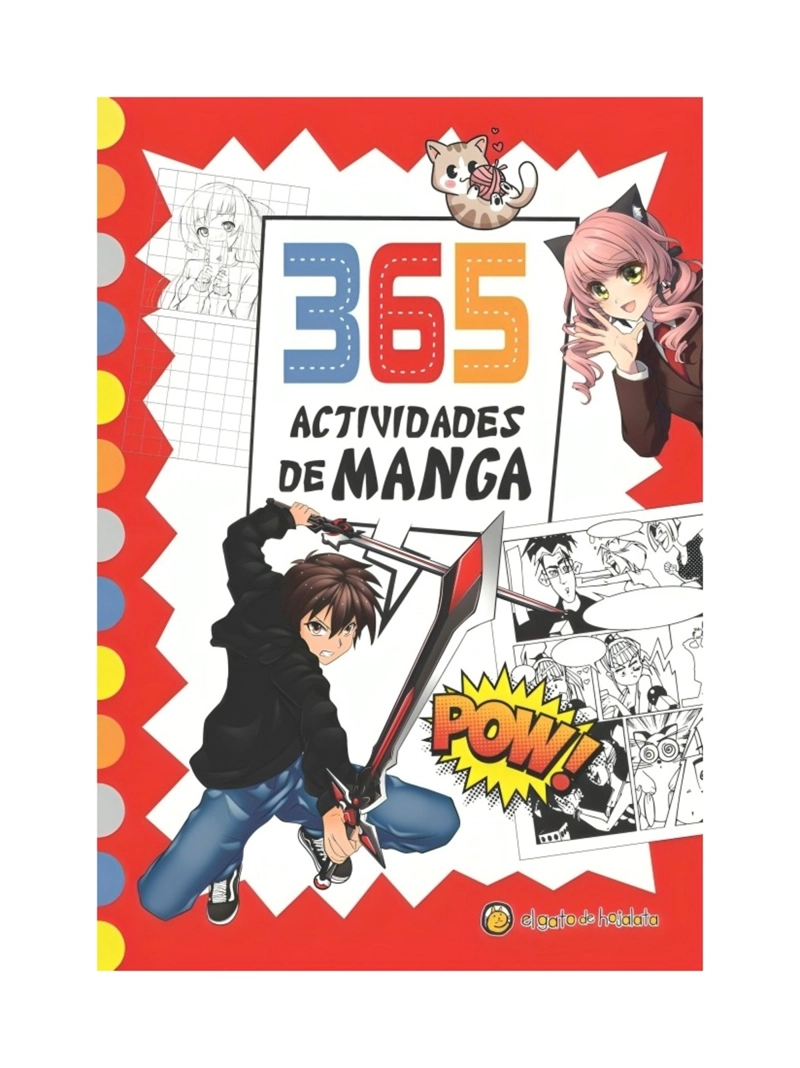 LIBRO 365 ACTIVIDADES DE MANGA *365 DIBUJOS Y - 1