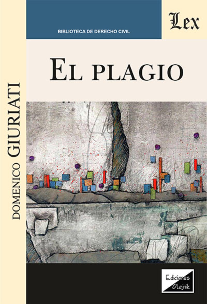 LIBRO PLAGIO, EL / DOMENICO GIURIATI / OLEJNIK EDICIONES - 1