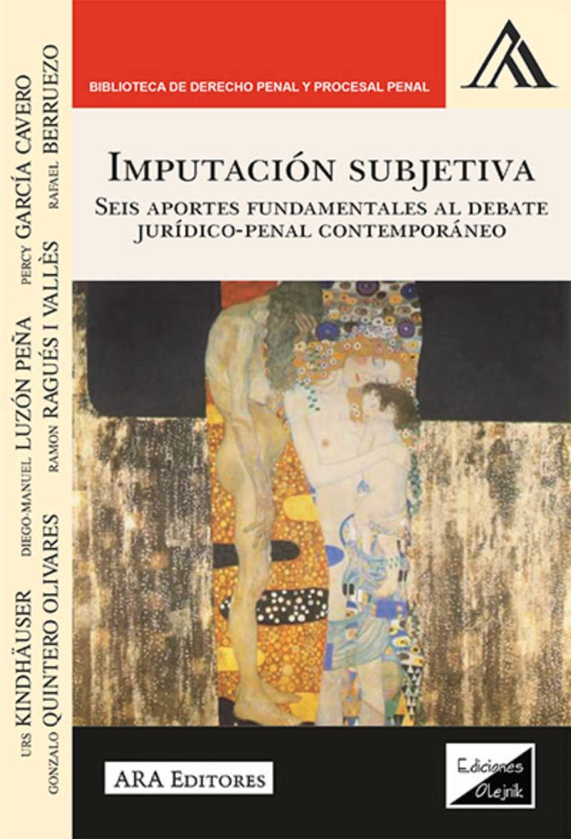 LIBRO IMPUTACION SUBJETIVA. SEIS APORTES / KINDHAUSER-LUZON PEÑA-GARCIA CAVERO - 1
