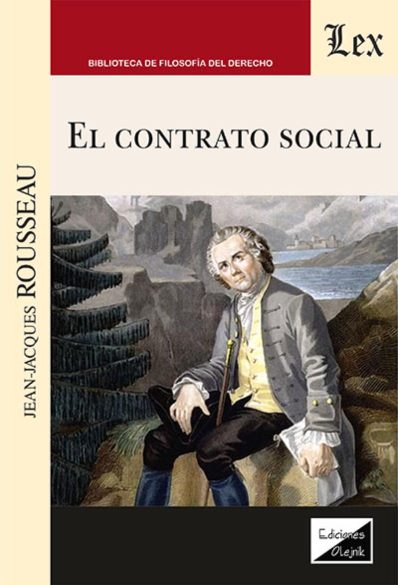 LIBRO CONTRATO SOCIAL, EL / JEAN-JACQUES ROUSSEAU / OLEJNIK EDICIONES - 1