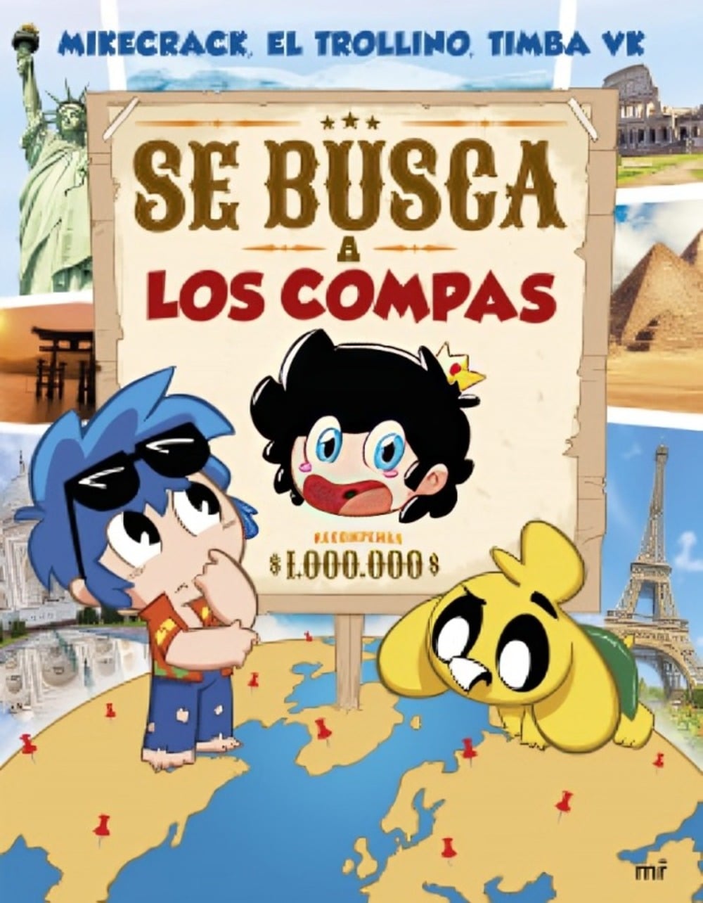 LIBRO SE BUSCA A LOS COMPAS / MIKECRACK, EL TROLLINO Y TIMBA VK / MARTINEZ ROCA - 1