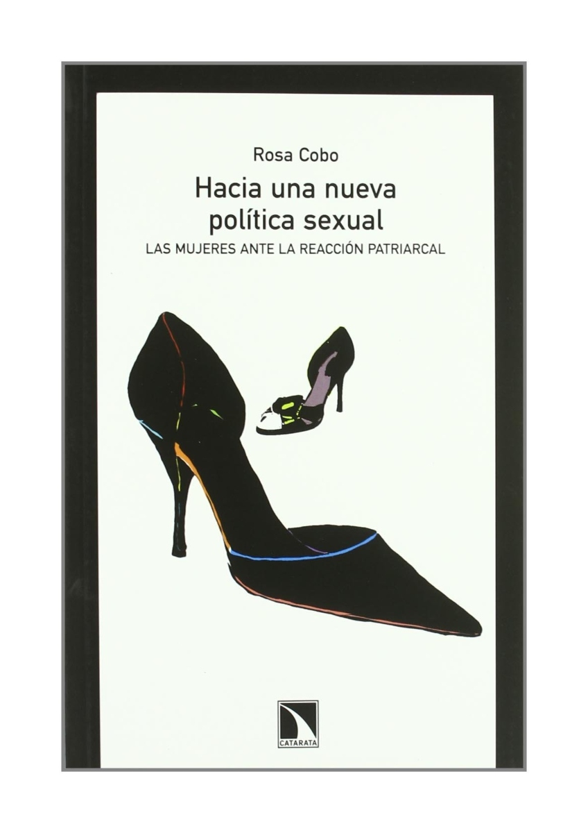 LIBRO HACIA UNA NUEVA POLITICA SEXUAL / ROSA COBO BEDIA / OCE ANO - 1