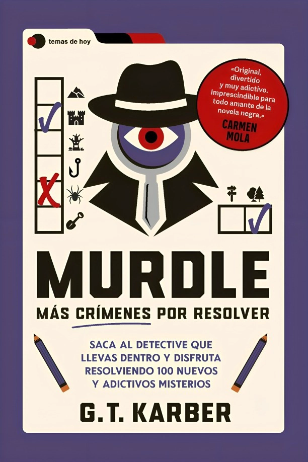 LIBRO MURDLE: MAS CRIMENES POR RESOLVER / G. T. KARBER / TEMAS DE HOY - 1