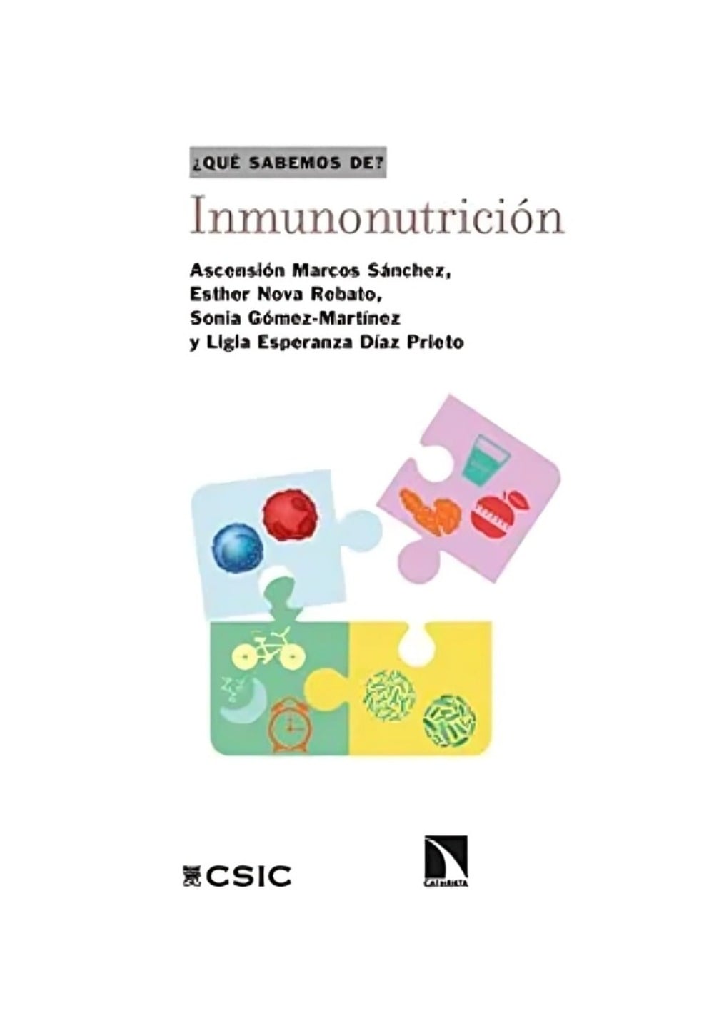 LIBRO INMUNONUTRICION / ASCENSION MARCOS / OCE ANO - 1