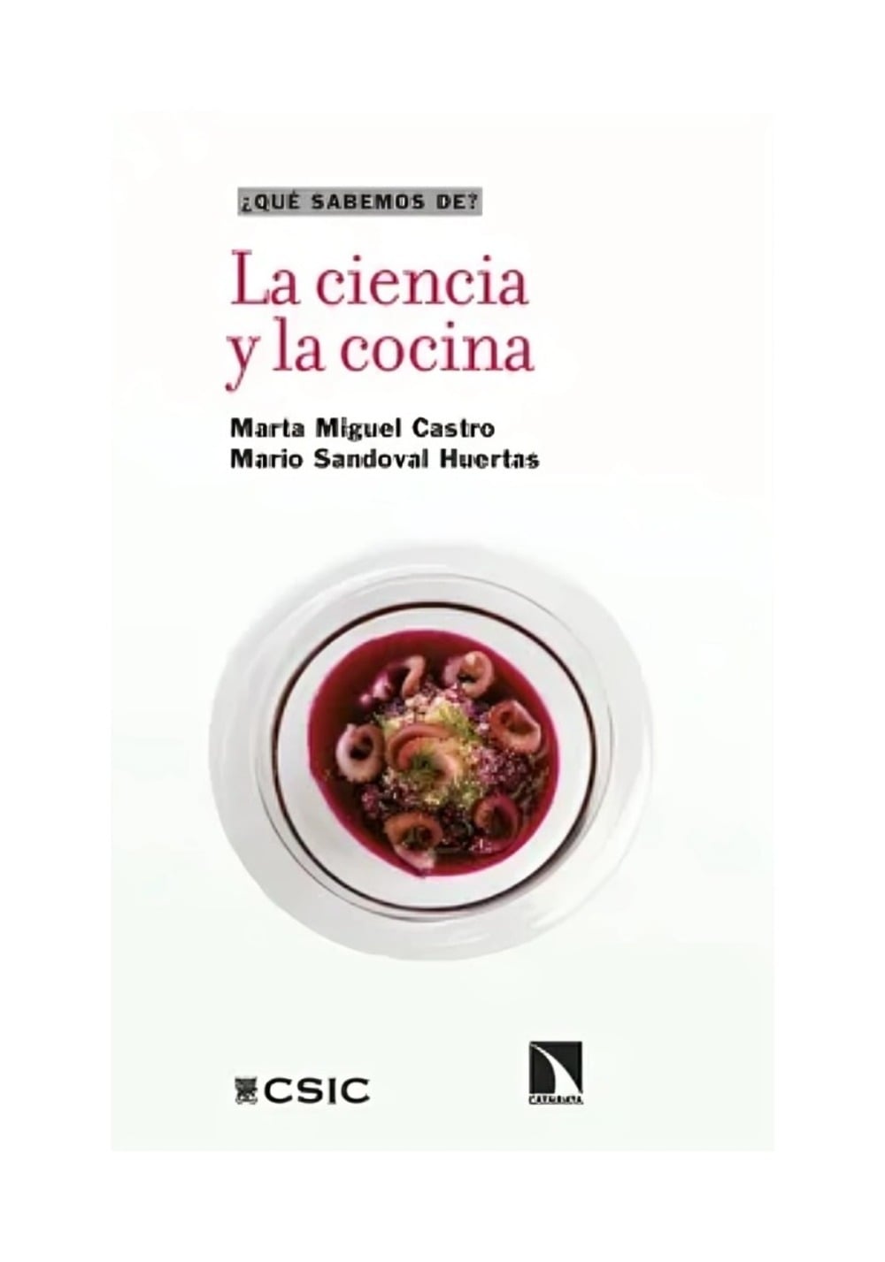 LIBRO LA CIENCIA Y LA COCINA / MARTA MARTA / OCE ANO - 1