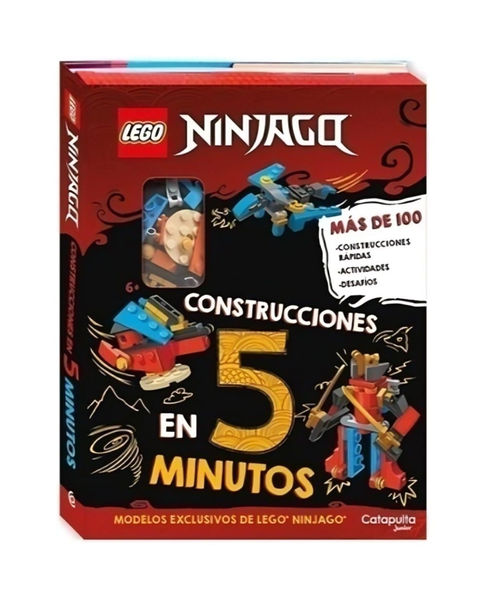 LIBRO LEGO NINJAGO: CONSTRUCCIONES EN 5 MINUTOS / CATAPULTA EDITORES / CATAPULT - 1