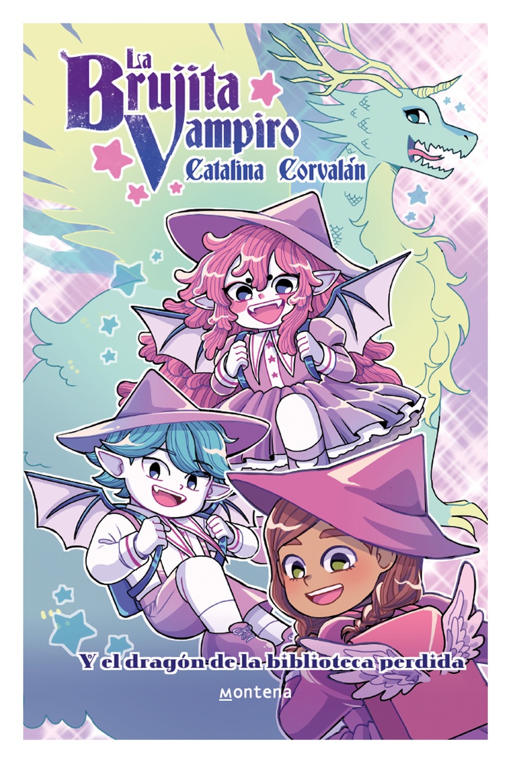 LIBRO LA BRUJITA VAMPIRO Y EL DRAGON DE LAS BIBLIOTECA PERDIDA / CATALINA CORVA - 1