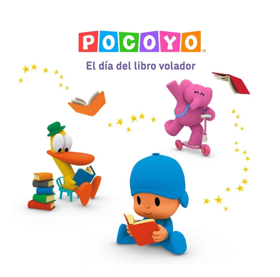 LIBRO POCOYO. UN CUENTO - EL DIA DEL LIBRO VOLADOR / ZINKIA / BEASCOA - 1