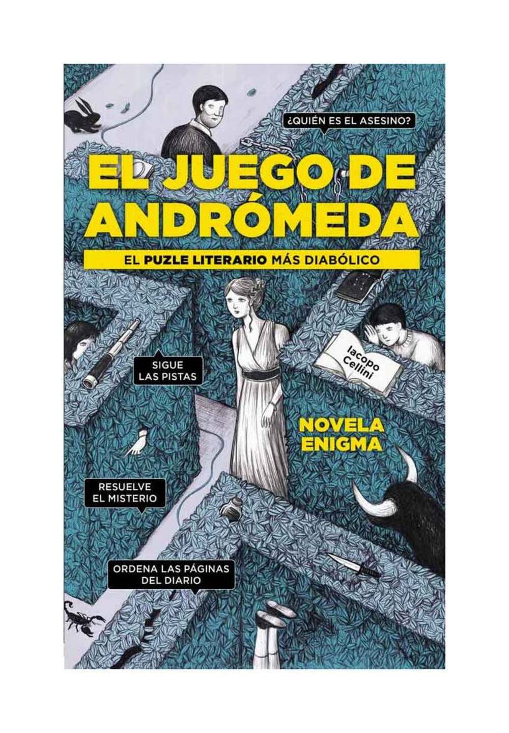LIBRO EL JUEGO DE ANDROMEDA / IACOPO CELLINI / OCE ANO - 1