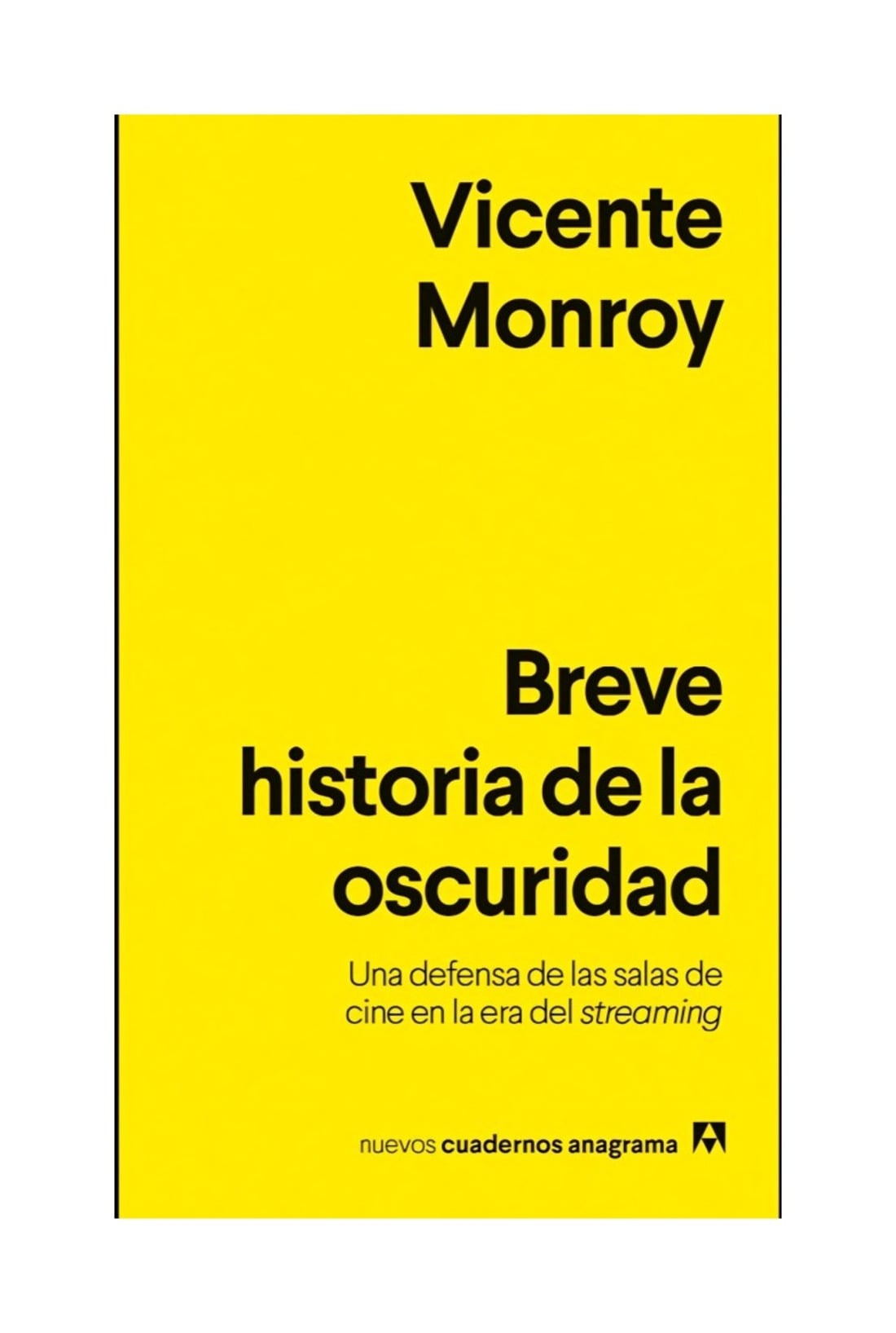 LIBRO BREVE HISTORIA DE LA OSCURIDAD / EDICION EN TAPA DURA DEL LIBRO MAS ICONI - 1