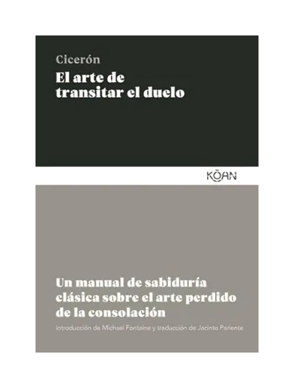 LIBRO EL ARTE DE TRANSITAR EL DUELO / LA PRIMERA TRADUCCION AL ESPAÑOL DE UNA O - 1
