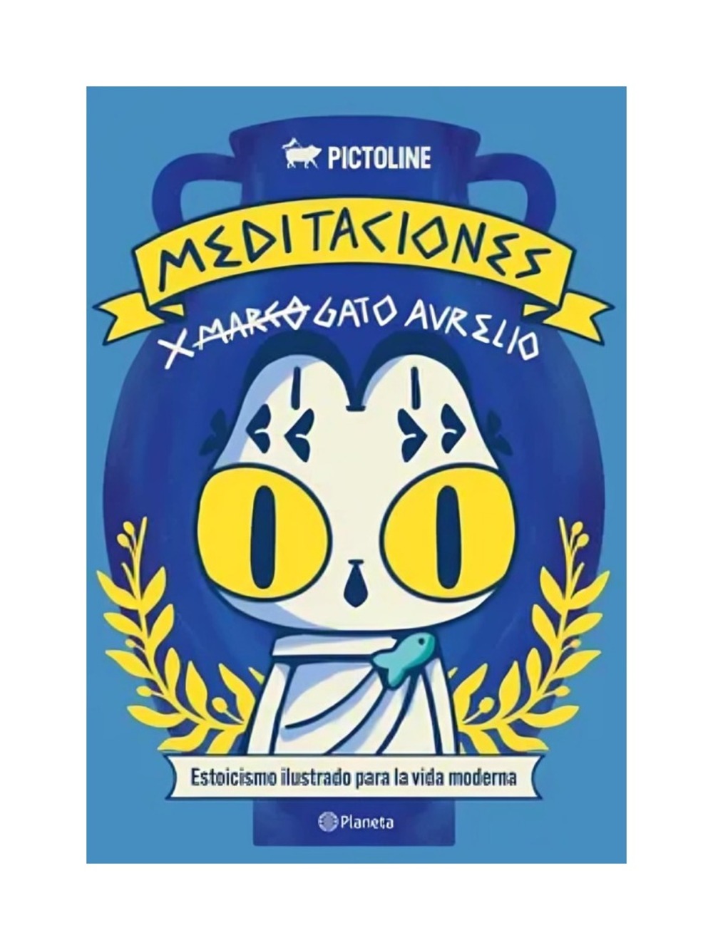LIBRO MEDITACIONES DE GATO AURELIO / LA PICTOLINE VERSION, 100% ILUSTRADA Y PAR - 1