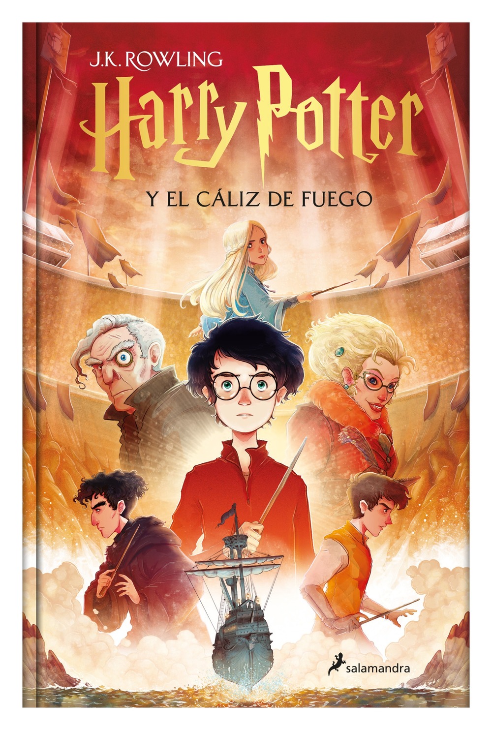 LIBRO HARRY POTTER Y EL CALIZ DE FUEGO - HARRY POTTER 4 / LA «DOMADORA DE CEREB - 1