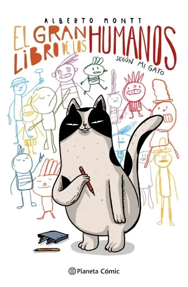 LIBRO EL GRAN LIBRO DE LOS HUMANOS SEGUN MI GATO / ESTE NO ES EL TIPICO LIBRO D - 1