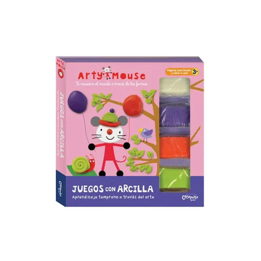 ARTY MOUSE: JUEGOS CON ARCILLA - CATAPULTA JUNIOR - 1