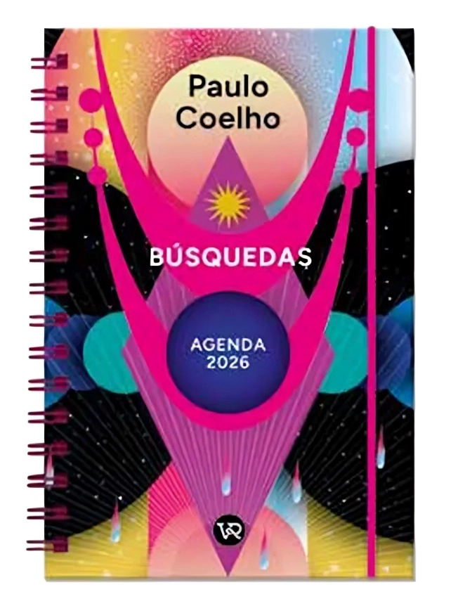 AGENDA 2026-PAULO COELHO-BUSQUEDAS-MAGENTA-ANILLADA-PAULO COEHLO - 1