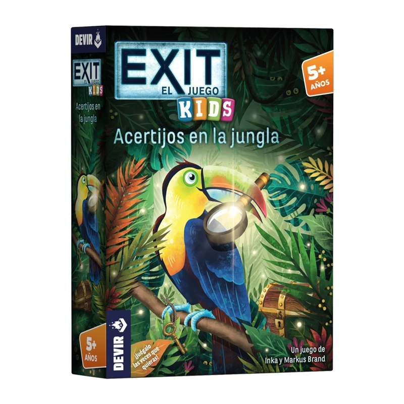 JUEGO EXIT KIDS: ACERTIJOS EN LA JUNGLA - 1