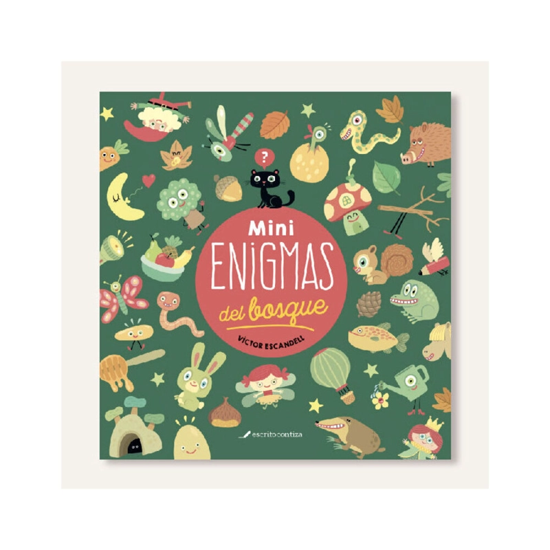 LIBRO MINI ENIGMAS DEL BOSQUE - VICTOR ESCANDELL - 1