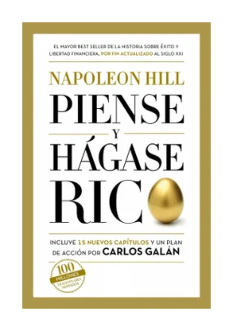 LIBRO PIENSE Y HAGASE RICO (CAMPAÑA EDIC. LIM. - NAPOLEON HILL - 1