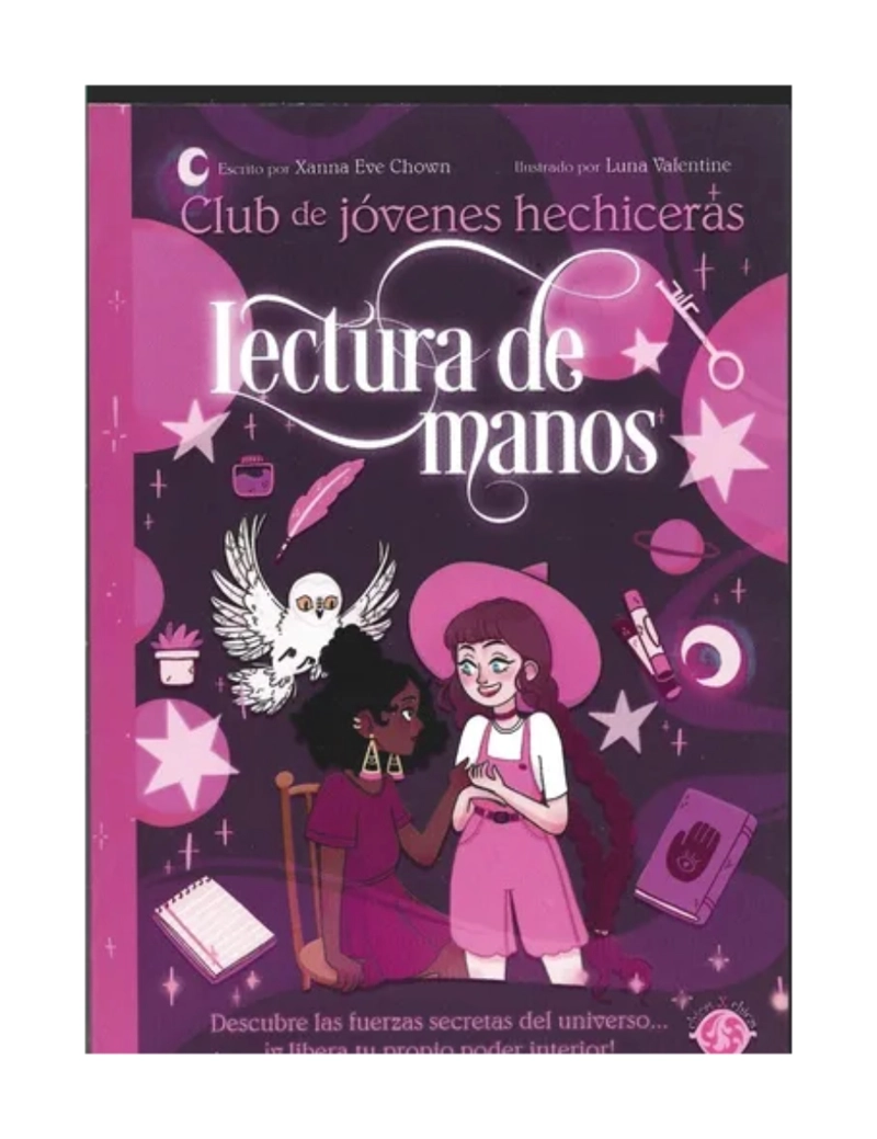 LIBRO LECTURA DE MANOS - JOVENES HECHICERAS - EL GATO DE HOJALATA - 1
