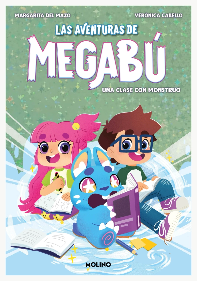 LIBRO UNA CLASE CON MONSTRUO. LAS AVENTURAS DE MEGABU 2 - MARGARITA DEL MAZO FERNANDEZ - 1