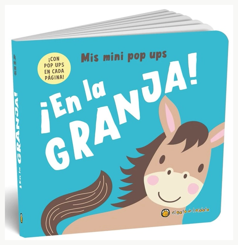 LIBRO EN LA GRANJA *MIS MINI POP UPS* - EL GATO DE HOJALATA - 1