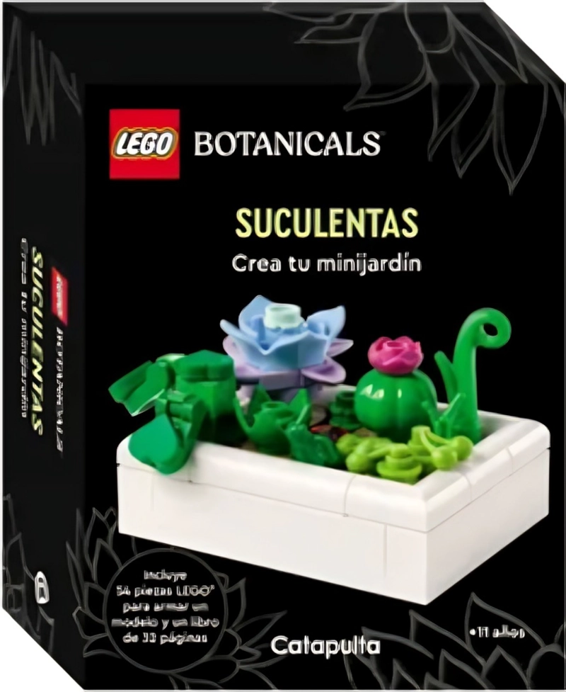 LIBRO LEGO BOTANICALS: SUCULENTAS - CATAPULTA EDITORES - 1