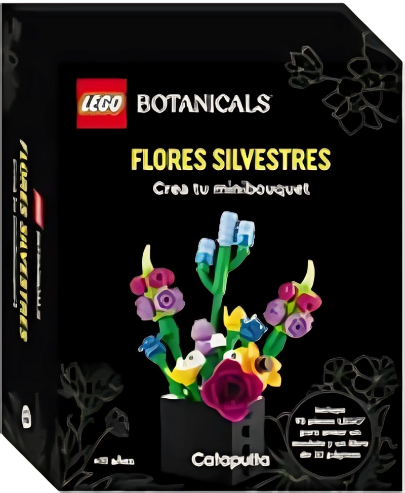 LIBRO LEGO BOTANICALS: FLORES SILVESTRES - CATAPULTA EDITORES - 1