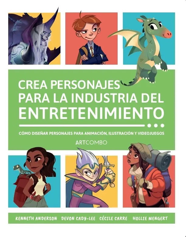 LIBRO CREA PERSONAJES PARA LA INDUSTRIA DEL ENTRETENIMIENTO - 1