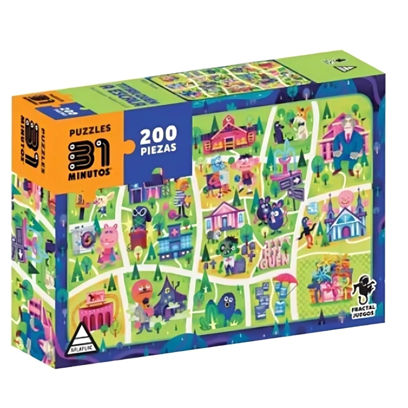 JUEGO PUZZLE 31 MINUTOS - TITIRILQUEN A ESCALA - 200 PCS - 1