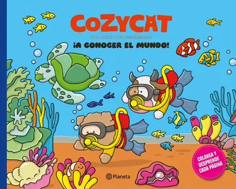 LIBRO COZY CAT 4. ¡A CONOCER EL MUNDO! - ESTUDIO PE S. A. C. - 1