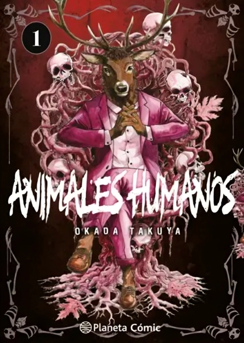 LIBRO ANIMALES HUMANOS Nº 01 - TAKUYA OKADA - 1