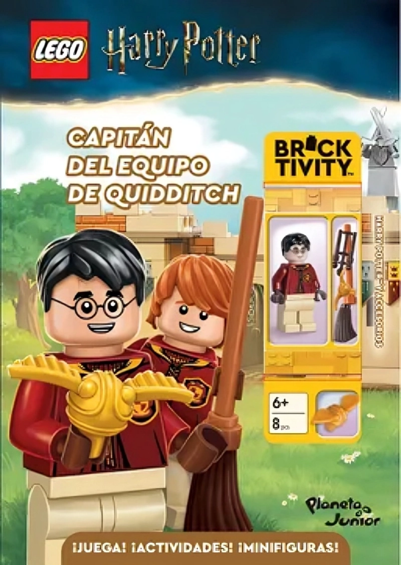 LIBRO LEGO HARRY POTTER. CAPITAN DEL EQUIPO DE QUIDDITCH - VARIOS AUTORES - 1