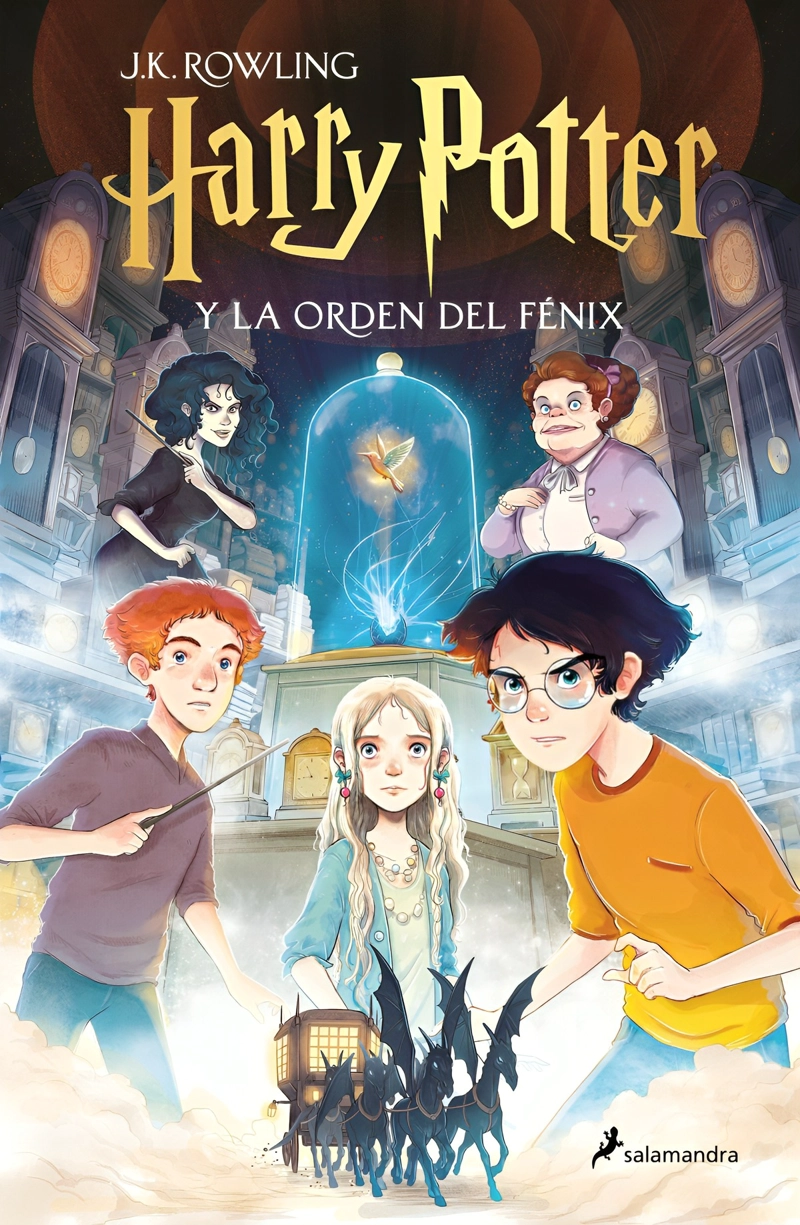 LIBRO HARRY POTTER Y LA ORDEN DEL FENIX ( ILUSTRADO) - J. K. ROWLING - 1