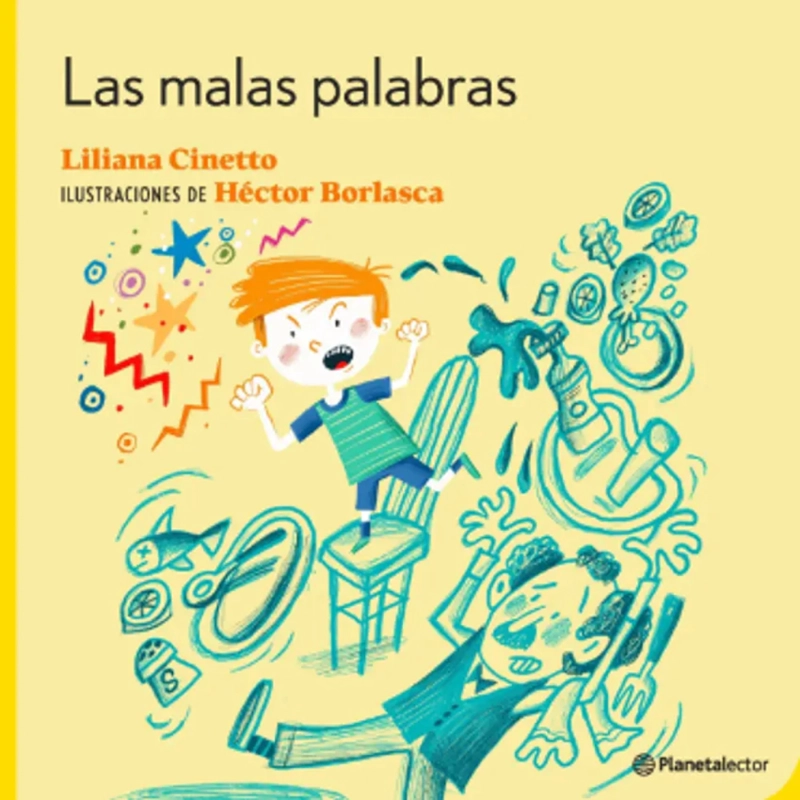 LIBRO LAS MALAS PALABRAS - LILIANA CINETTO - 1