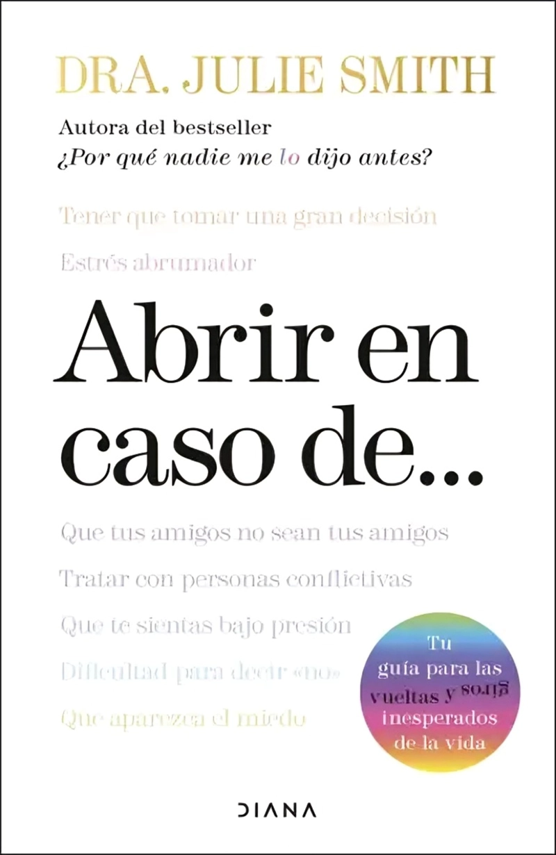 LIBRO ABRIR EN CASO DE... - JULIE SMITH - 1