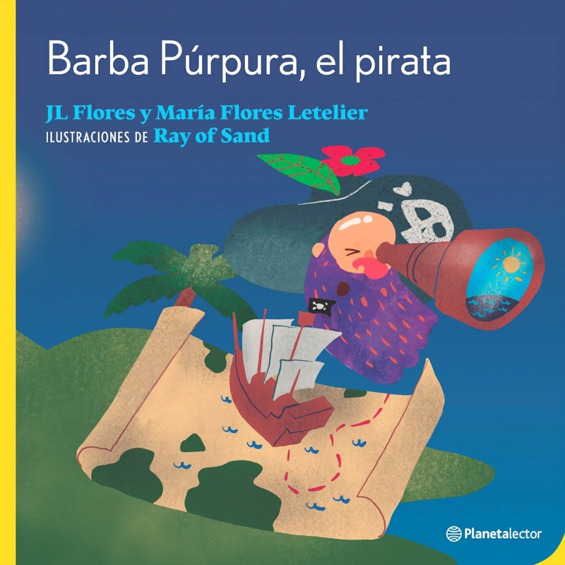 LIBRO BARBA PURPURA, EL PIRATA - JOSE  LUIS FLORES - 1