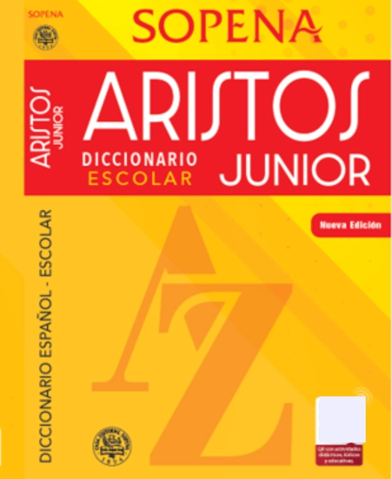 LIBRO DICCIONARIO ESPAÑOL ARISTOS JUNIOR ESCOLAR N E - SOPENA - 1
