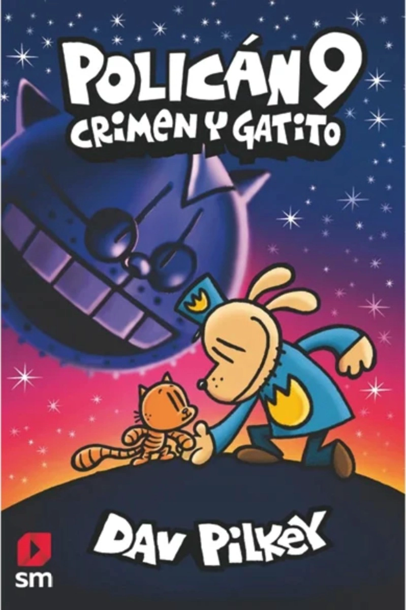 LIBRO POLICAN 9: CRIMEN Y GATITO - DAV PILKEY - 1