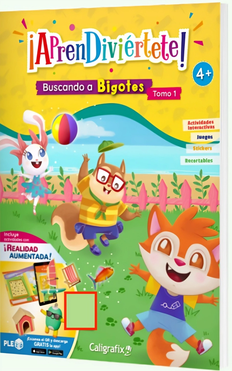 LIBRO APRENDIVIERTETE - BUSCANDO A BIGOTES TOMO 1 - MONICA LEPIN CONTRERAS; VALENTINA ALVEAR OBREGON - 1