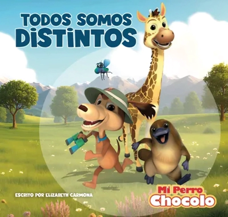 LIBRO MI PERRO CHOCOLO 14: TODOS SOMOS DISTINTOS - ELIZABETH CARMONA - 1