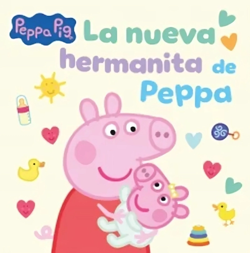 LIBRO LA NUEVA HERMANITA DE PEPPA - HASBRO - 1