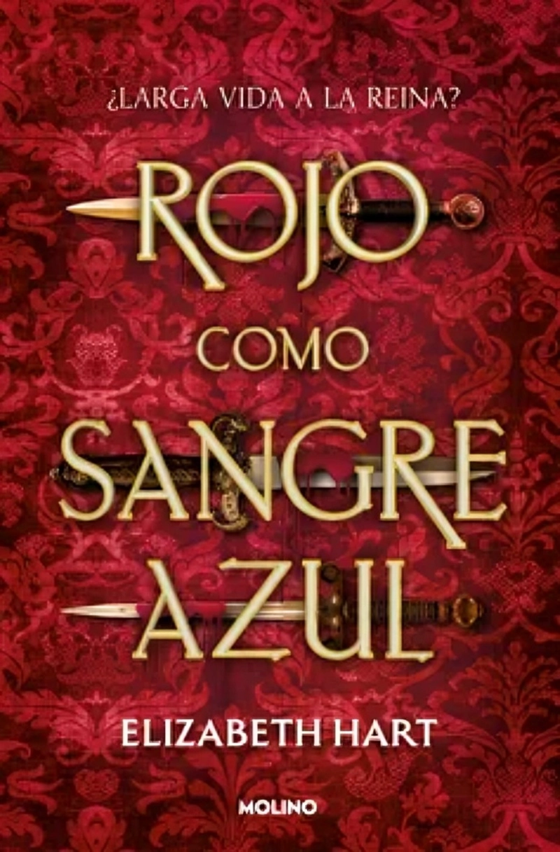 LIBRO ROJO COMO SANGRE AZUL - ELIZABETH HART - 1