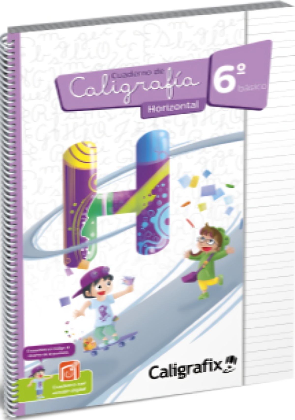 TEXTO 6º BASICO - HORZ. - EDITORIAL CALIGRAFIX - 1