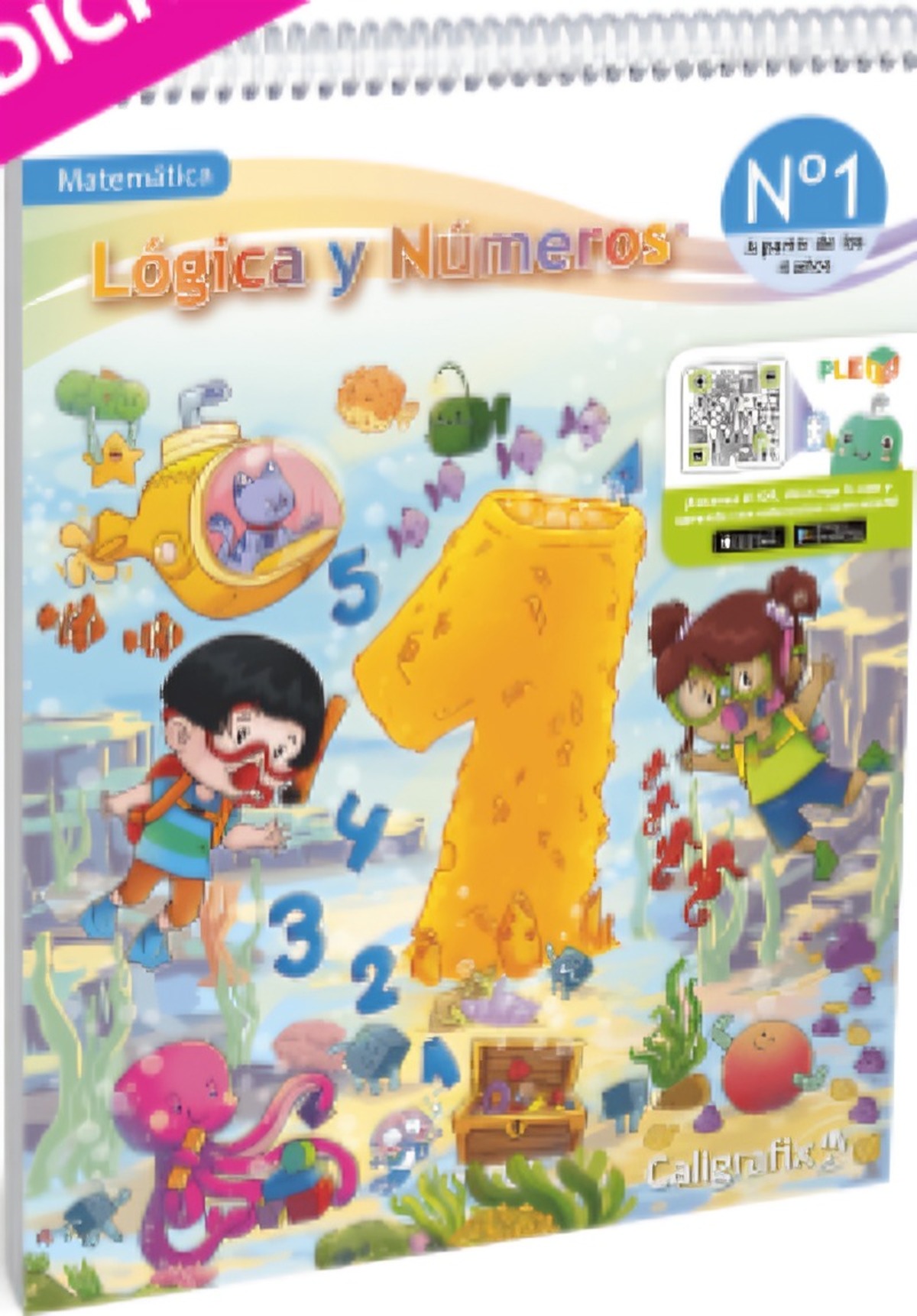 TEXTO LOGICA Y NUMEROS Nº1 - EDITORIAL CALIGRAFIX - 1